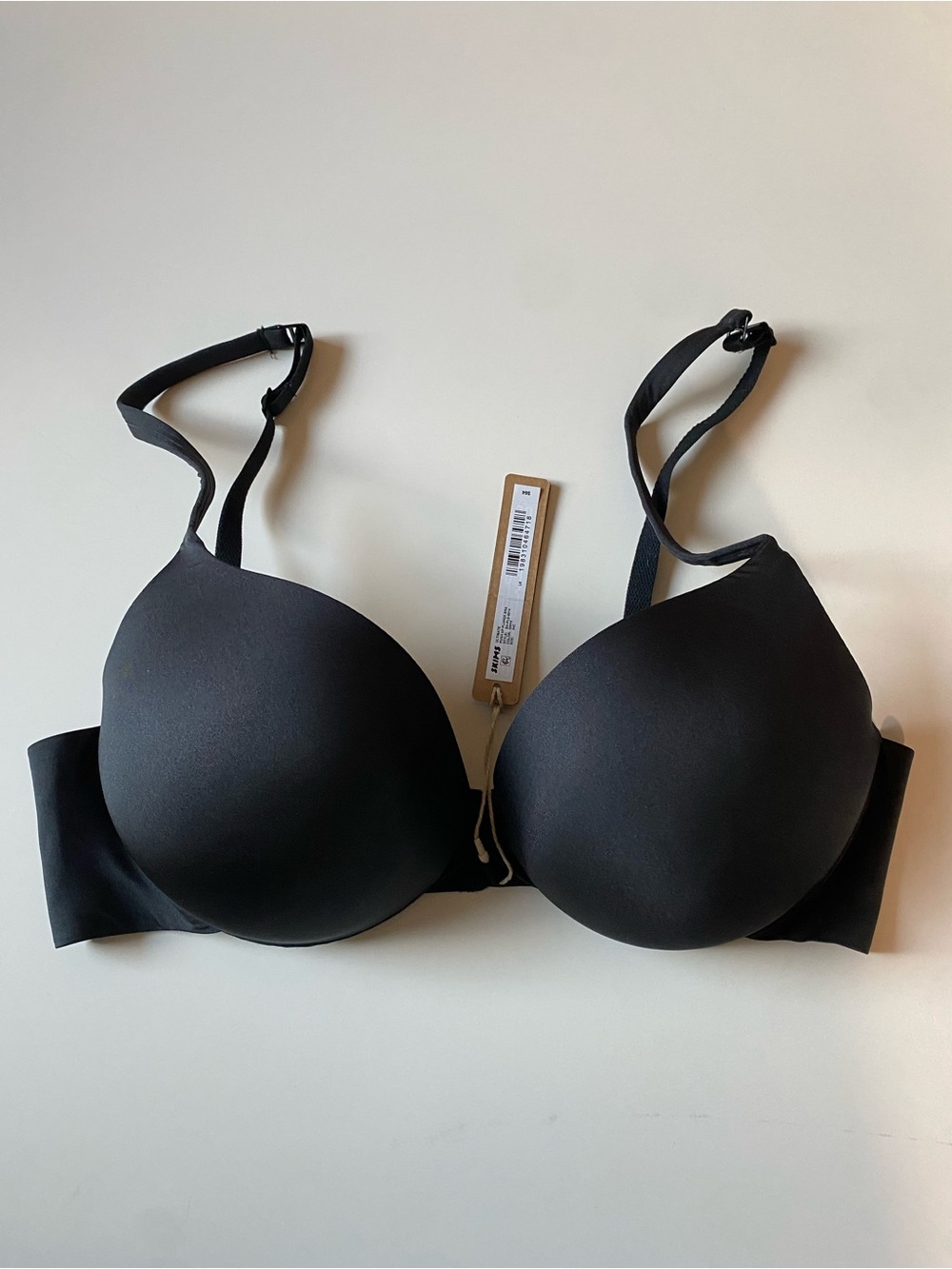 Skims Ultimate Collection Push up Plunge Bra in Onyx NWT size 34C - Picture 2 of 5